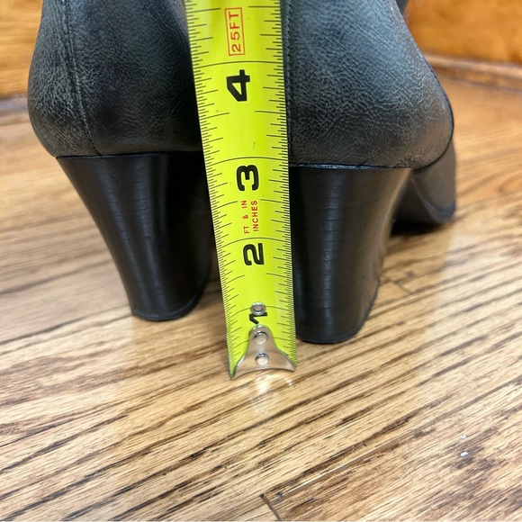 Franco Sarto | Leather Heeled Booties - Picture 6 of 12